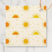 ここ来でSun Boy Baby Shower フェイバータグ (裏面)