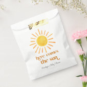 ここ来でSun Boy Baby Shower フェイバーバッグ (封をした状態)