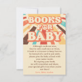 ここ来でThe Son Baby Shower Book Request 招待状 (正面)