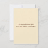 ここ来でThe Son Baby Shower Book Request 招待状 (裏面)