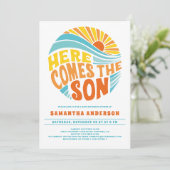 ここ来でThe Son Bright Baby Shower 招待状 (スタンド正面)