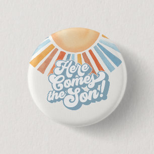ここ来でThe Son Sunshine Boy Baby Showersが人気 缶バッジ