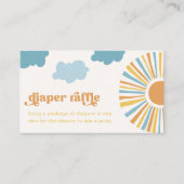 ここ来に太陽おむつラッフルカード エンクロージャーカード (正面)