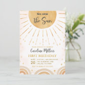 ここ来に太陽ボホサンシャイン誕生日 招待状 (スタンド正面)