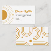 ここ来に息子おむつラッフルカード 名刺 (正面/裏面)