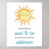 ここ来に息子かわいサン封筒駅 ポスター (正面)