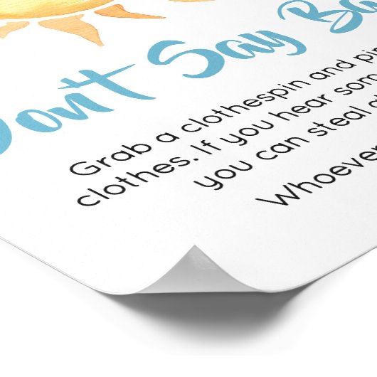 ここ来に息子の可愛い太陽はベビーと言わない ポスター (角)