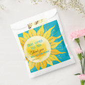 ここ来に息子の男の子ブルーサンシャイン赤ん坊シャワー フェイバーバッグ (封をした状態)