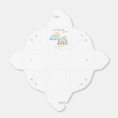 ここ来に息子の赤ん坊シャワー紙プレート フェイバーボックス (折り畳みなし)