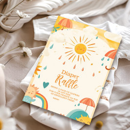 ここ来に息子の黄色いサンシャインダイアンプラッフル エンクロージャーカード