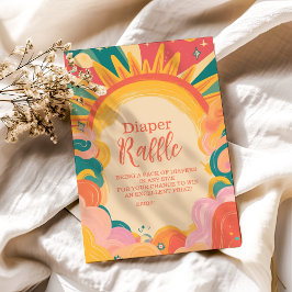 ここ来に息子の黄色いサンシャインダイアンプラッフル エンクロージャーカード