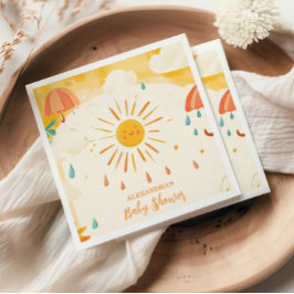 ここ来に息子の黄色の太陽 スタンダードカクテルナプキン