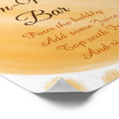 ここ来に息子サンシャイン赤ん坊シャワー母さバー ポスター (角)