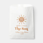 ここ来に息子ボホボヘミアンレトロベビーシャワー フェイバーバッグ (正面)