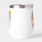 ここ来に息子レインボー男の子の赤ちゃんシャワー (左面)