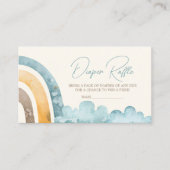 ここ来に息子レトロおむつラッフル エンクロージャーカード (正面)