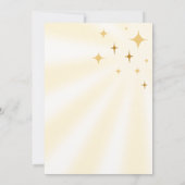 ここ来に息子レトロサンシャインベビーシャワー 招待状 (裏面)