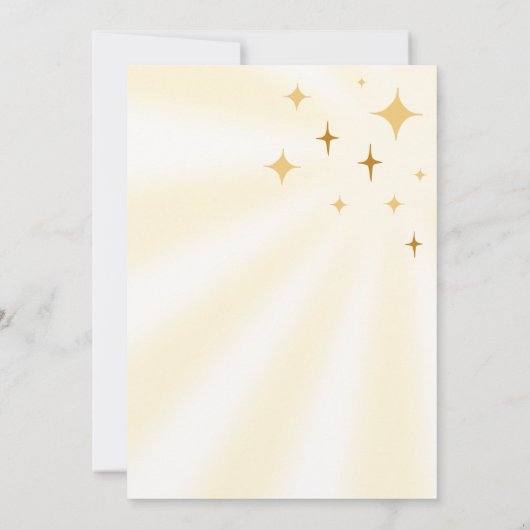 ここ来に息子レトロサンシャインベビーシャワー 招待状 (裏面)