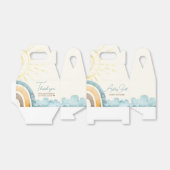 ここ来に息子レトロ赤ちゃんシャワー フェイバーボックス (折り畳みなし)