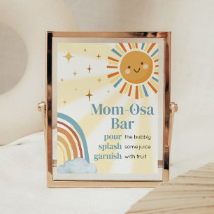 ここ来に息子レトロ赤ん坊シャワー母オサバー ポスター