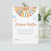 ここ来に息子 – おむつラッフルインサート エンクロージャーカード (スタンド正面)