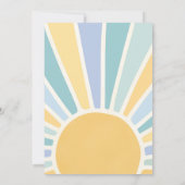 ここ来のおもしろいボホサンシャインバースデーパーティー 招待状 (裏面)