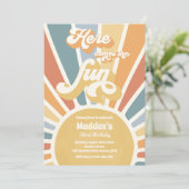 ここ来のおもしろいボホサンシャインバースデーパーティー 招待状 (スタンド正面)