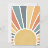 ここ来のおもしろいボホサンシャインバースデーパーティー 招待状 (裏面)