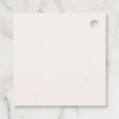 ここ来の息子レトロサンミニマルベビーシャワー フェイバータグ (裏面)