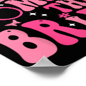 ここ来の花嫁ピンクのグルービーバチェロレッテ ポスター (角)