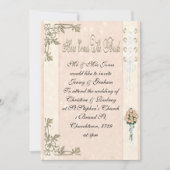 ここ来の花嫁 招待状 (正面)