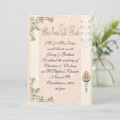 ここ来の花嫁 招待状 (スタンド正面)