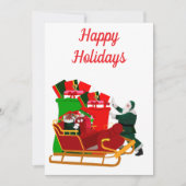 ここ来サンタクラウス シーズンカード (正面)