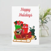 ここ来サンタクラウス シーズンカード (スタンド正面)