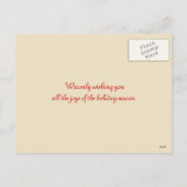 ここ来サンタクリスマスポストカード シーズンポストカード (裏面)