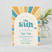 ここ来サンベイビーシャワー招待状 招待状 (スタンド正面)