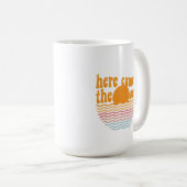 ここ来ザサンレトロ コーヒーマグカップ (正面右)