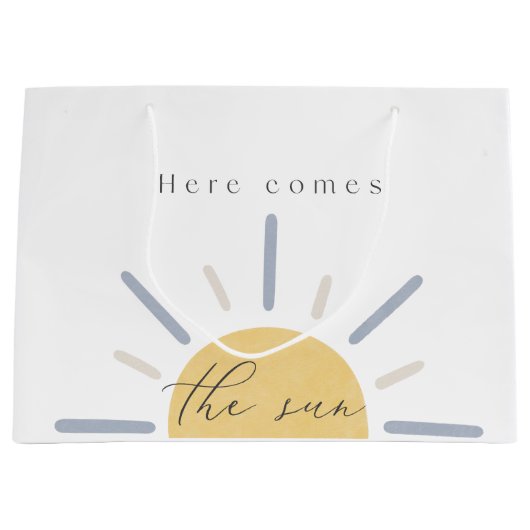 ここ来ザサン抱き枕 ラージペーパーバッグ (正面)