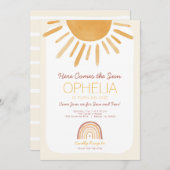 ここ来ザサン誕生日招待状 招待状 (正面/裏面)