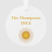 ここ来ザサン・アクリルオーナメント オーナメント (裏面)