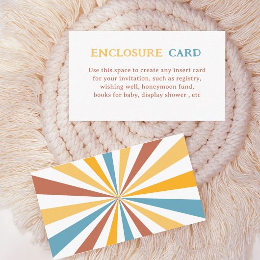 ここ来ザソンサンシャインパーティーカスタム エンクロージャーカード