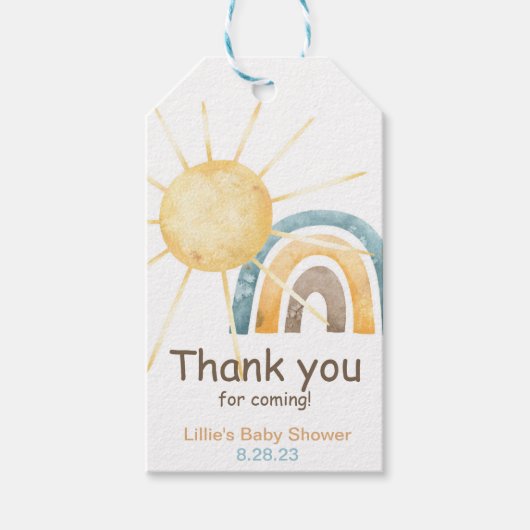 ここ来ザソンメッセージカード ギフトタグ (正面)