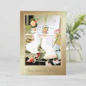 ここ来ザブリデス結婚式招待状 招待状 (スタンド正面)