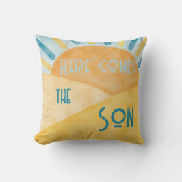 ここ来ソンサンシャインブルーレイボーイベビーシャワー クッション