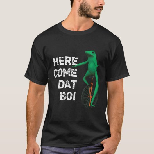 ここ来ダット・ボイ Tシャツ (正面)