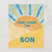 ここ来ブルーレイサンシャインベビーシャワービンゴゲーム (裏面)