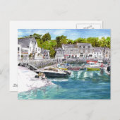 「ここ来夏」のハガキ ポストカード (正面/裏面)