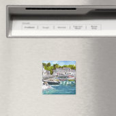 「ここ来夏」磁石 マグネット (インサイチュ (食洗機))