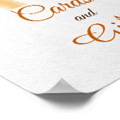 ここ来息子黄日照赤ちゃんシャワーの好意 ポスター (角)