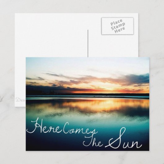 ここ来日 ポストカード (正面/裏面)